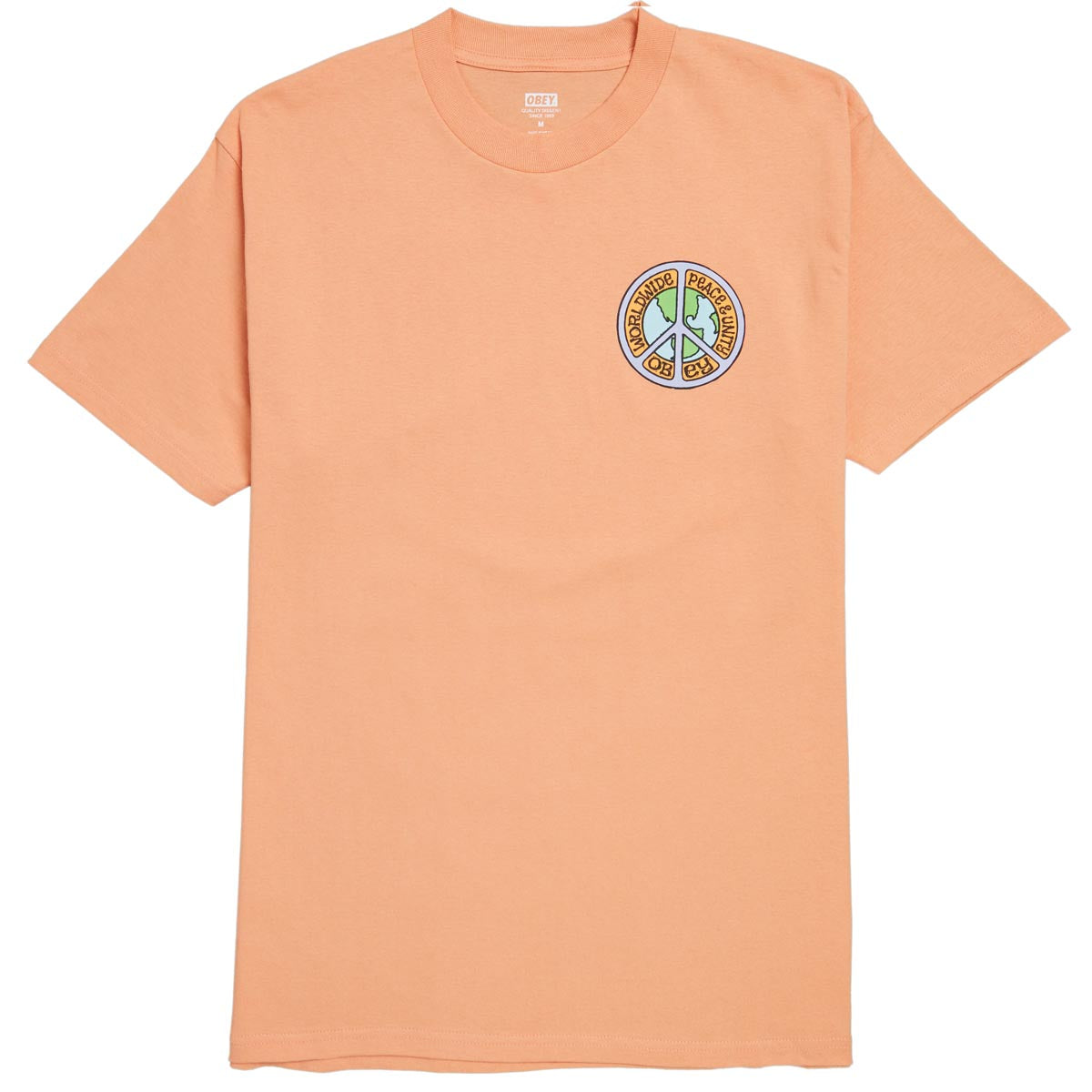Obey Peace & Unit T-Shirt - Citrus image 2