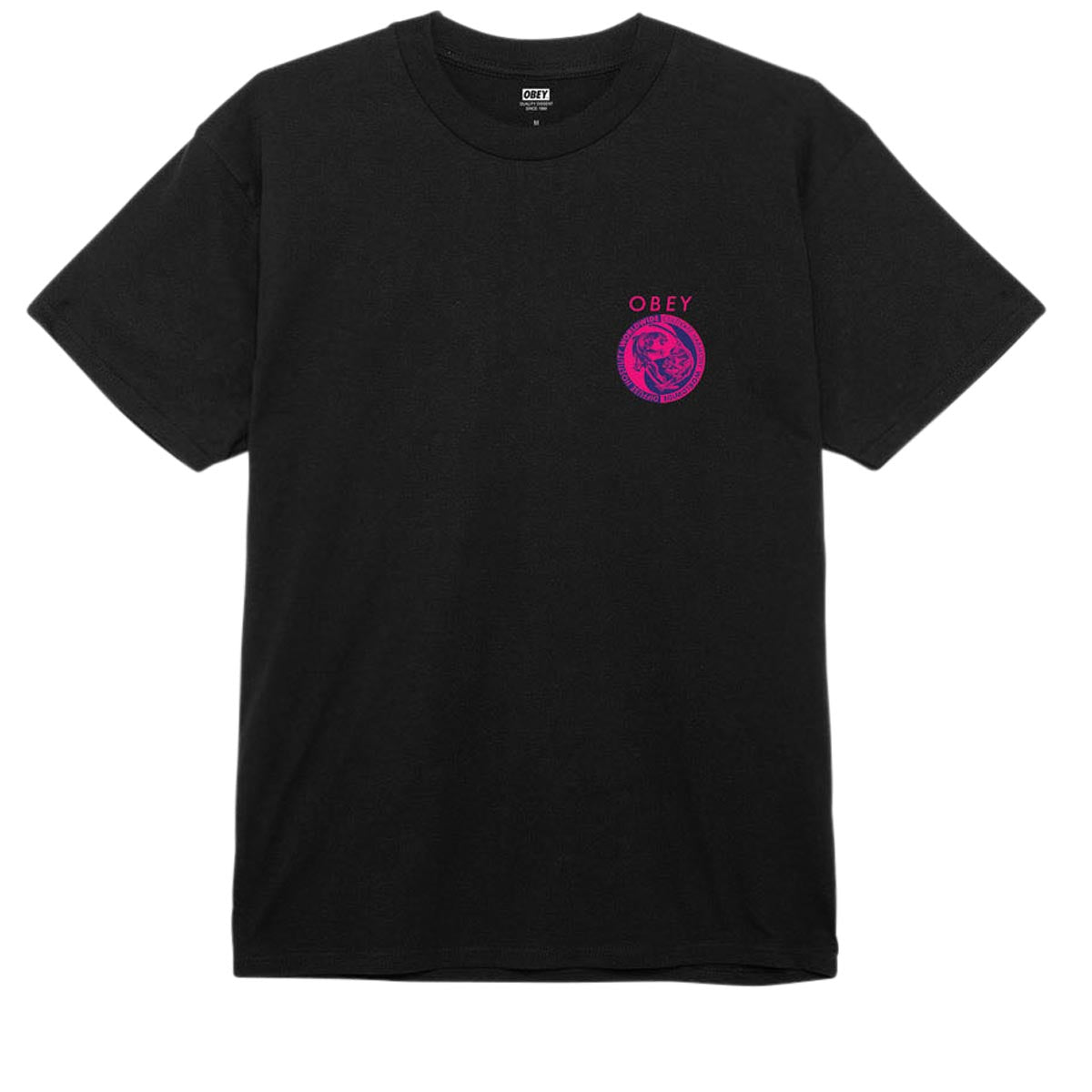 Obey Yin Yang Panthers T-Shirt - Black image 2
