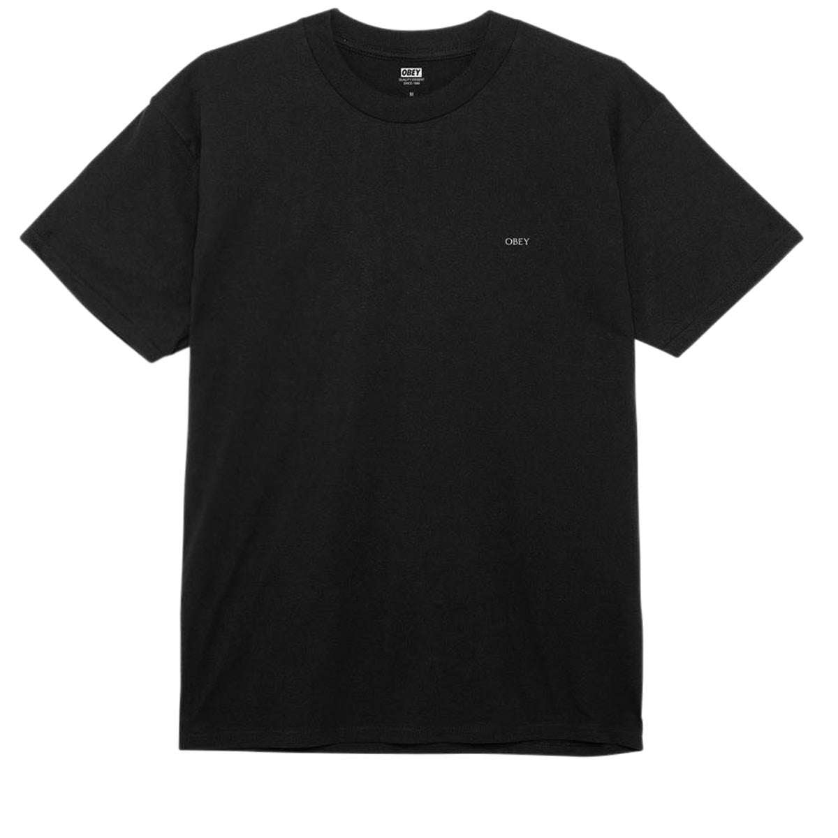 Obey Ripped Icon T-Shirt - Black image 2