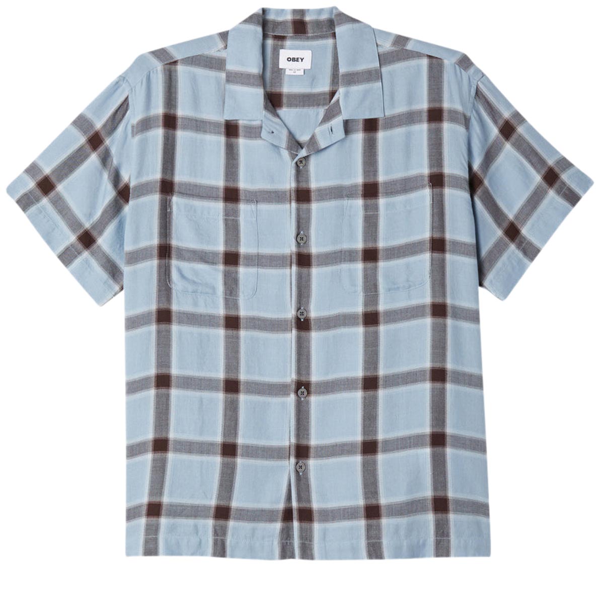 Obey Ambient Woven Shirt - Good Grey Multi image 1