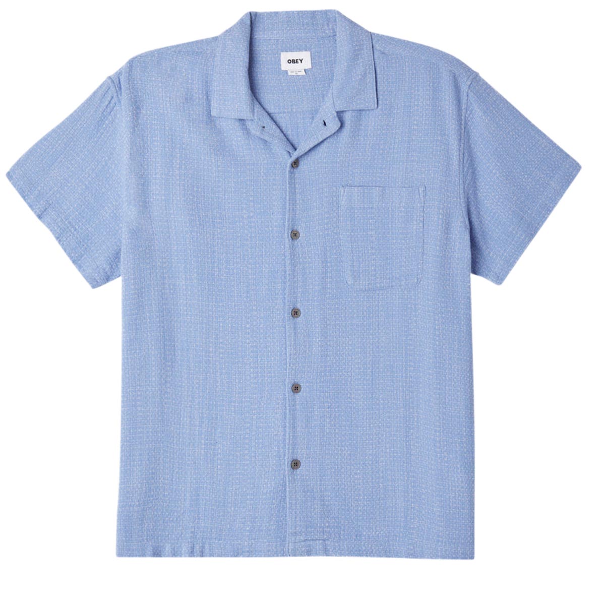 Obey Feather Woven Shirt - Hydrangea image 1