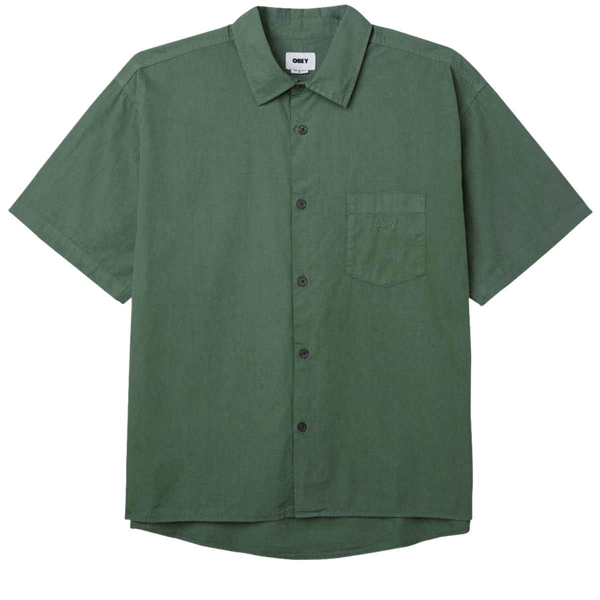 Obey Pigment Sully Woven Shirt - Pigment Laurel Wreath image 1