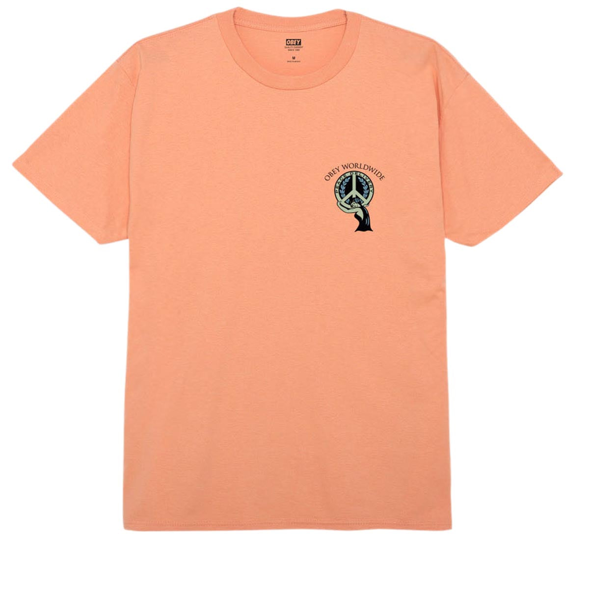 Obey Peace Delivery T-Shirt - Citrus image 2