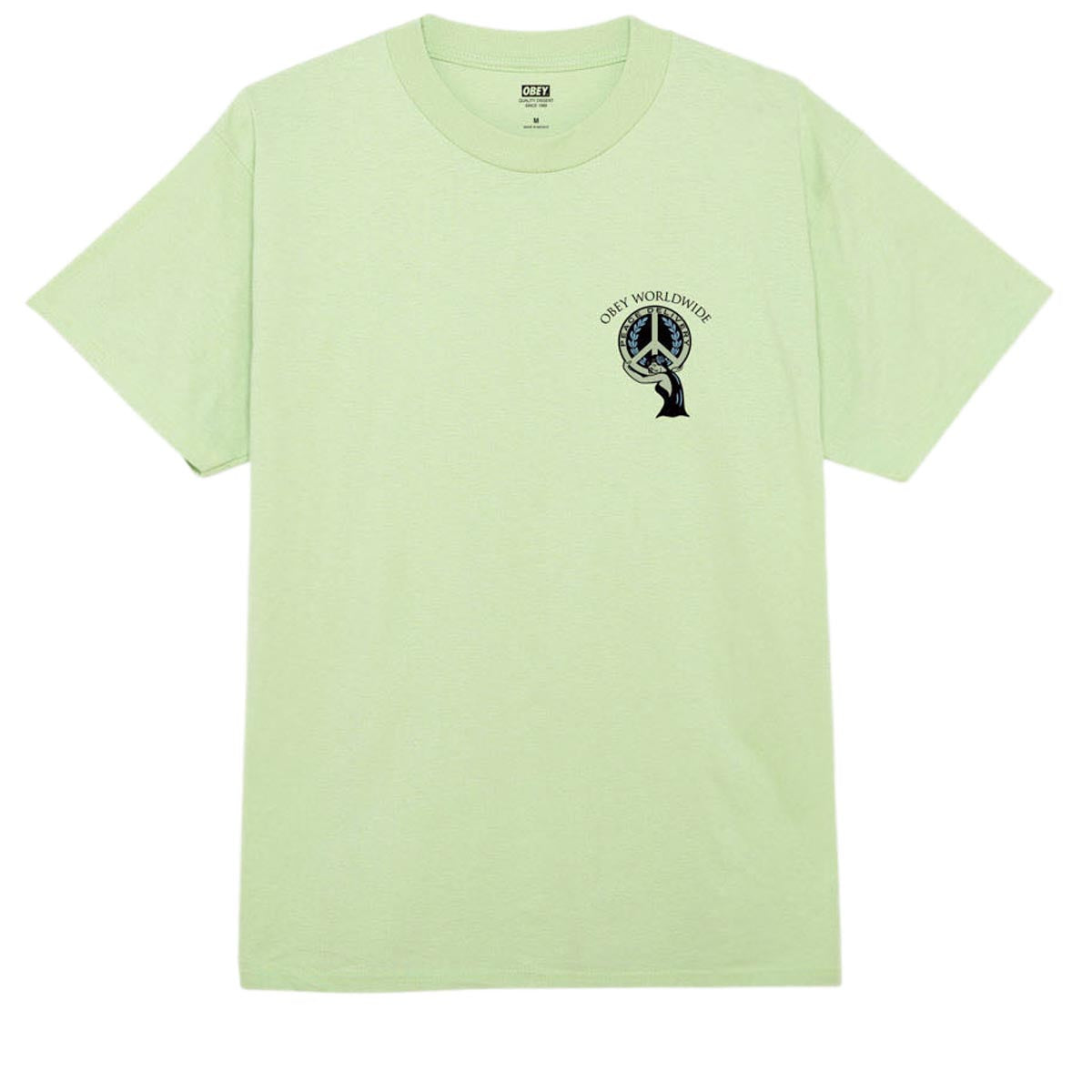 Obey Peace Delivery T-Shirt - Cucumber image 2