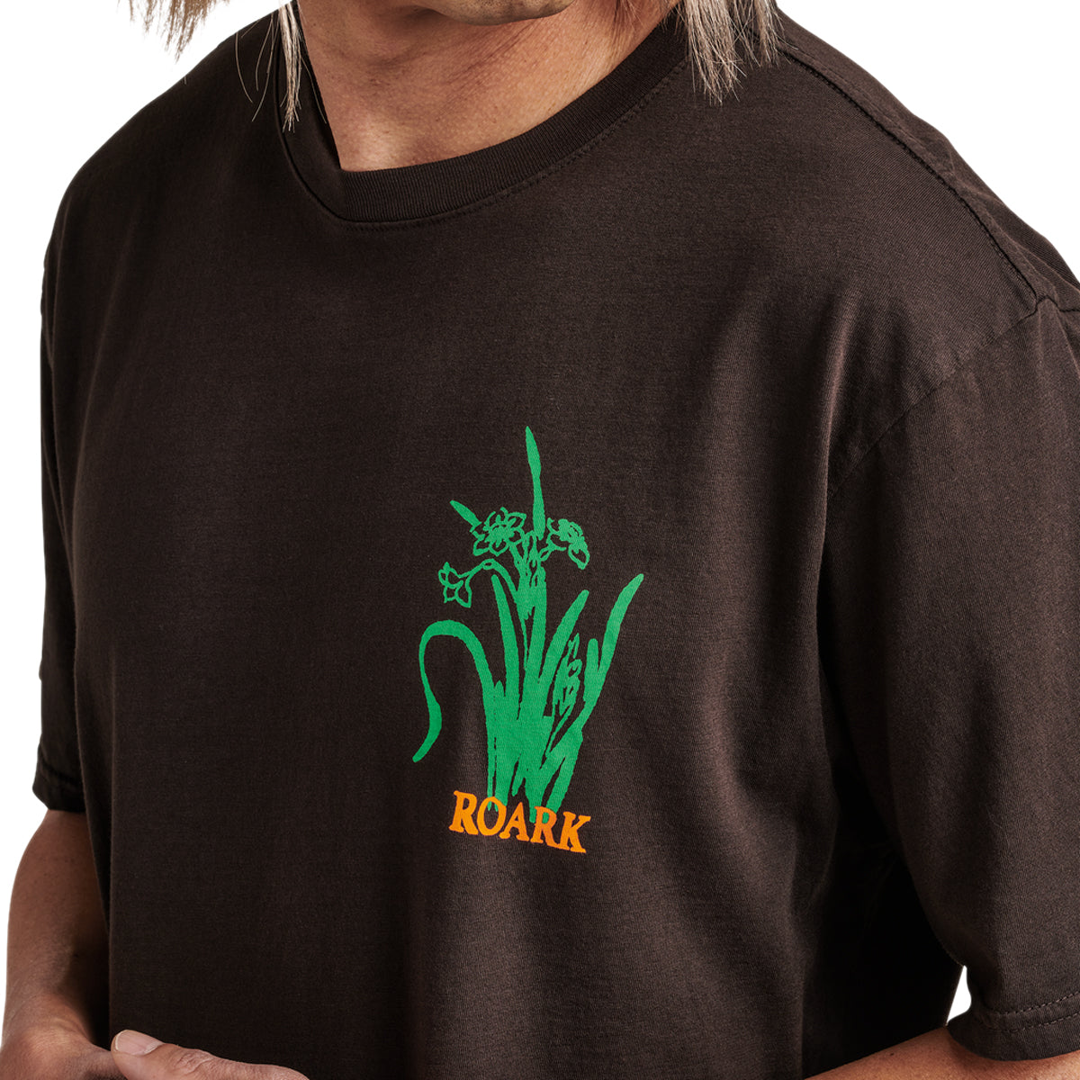 Roark Garden T-Shirt - Coffee image 4