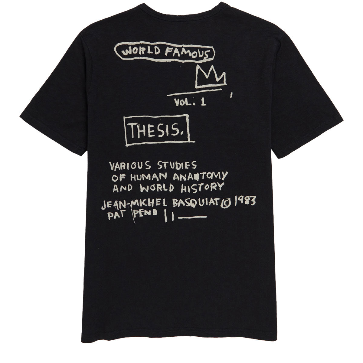 Roark x Basquiat Thesis T-Shirt - Black image 2