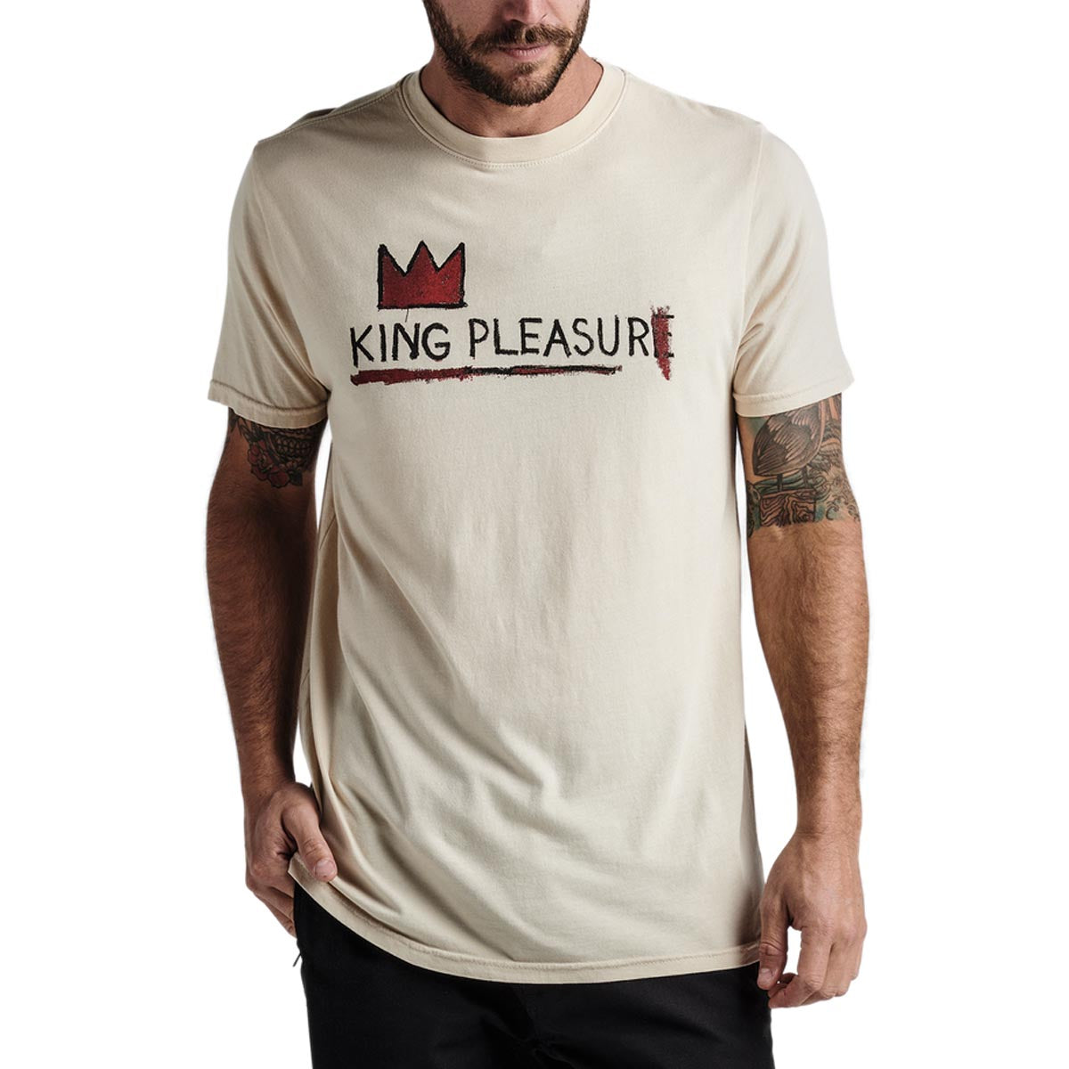 Roark x Basquiat King T-Shirt - Fog image 3