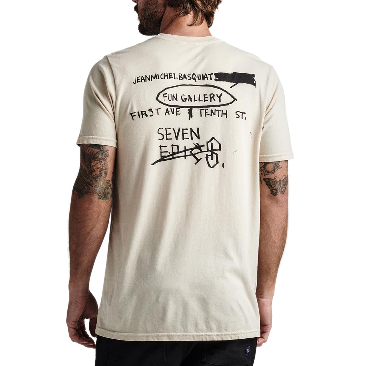 Roark x Basquiat King T-Shirt - Fog image 4