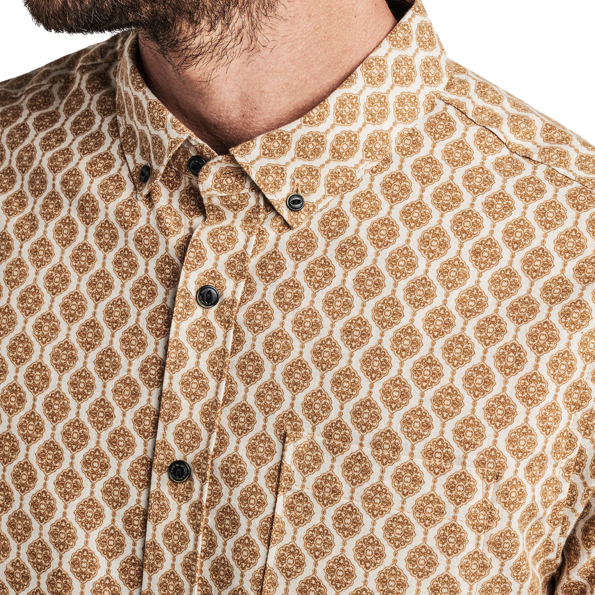 Roark Scholar Oxford Woven Shirt - Pignoli image 3