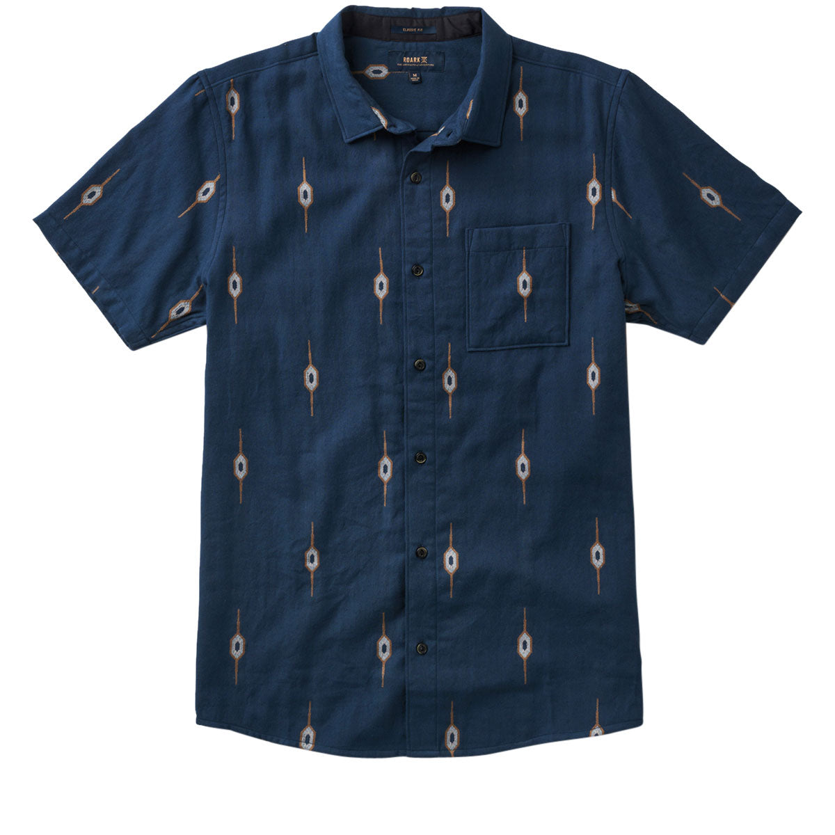 Roark Journey Woven Shirt - Castagno Nannai Blue image 4