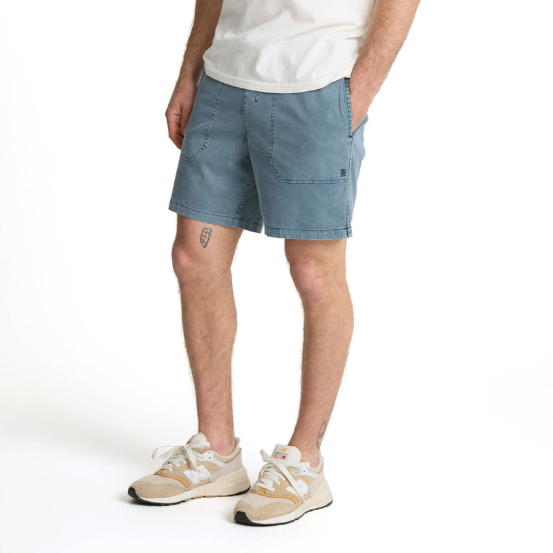 Roark Made To Fade Shorts - Washed Navy