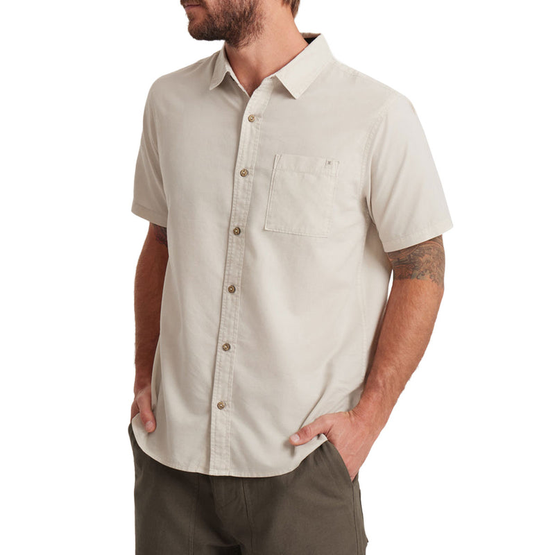 Roark Made To Fade Shirt - Washed Bone
