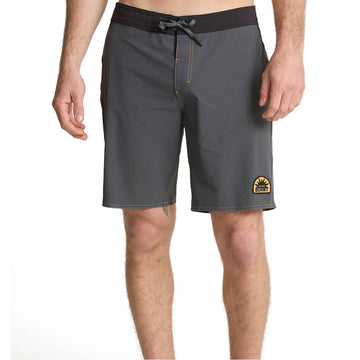 Roark Burnt Passage Boardshorts - Charcoal
