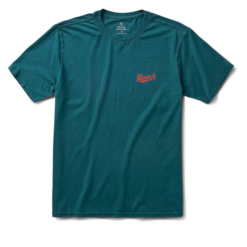 Roark Diamond Script T-Shirt - Deep Sea