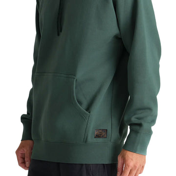 Roark Bolo Fleece Hoodie - Slate Green