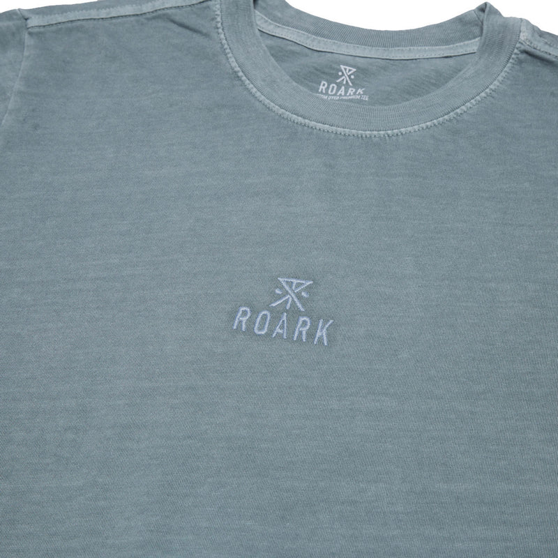 Roark Safecamp Embroidery T-Shirt - Dusty Green