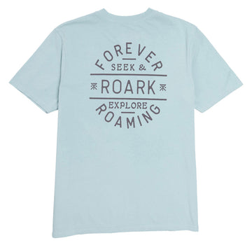Roark Stamp T-Shirt - Dusty Blue