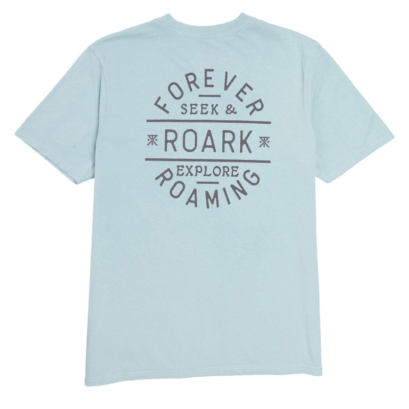 Roark Stamp T-Shirt - Dusty Blue