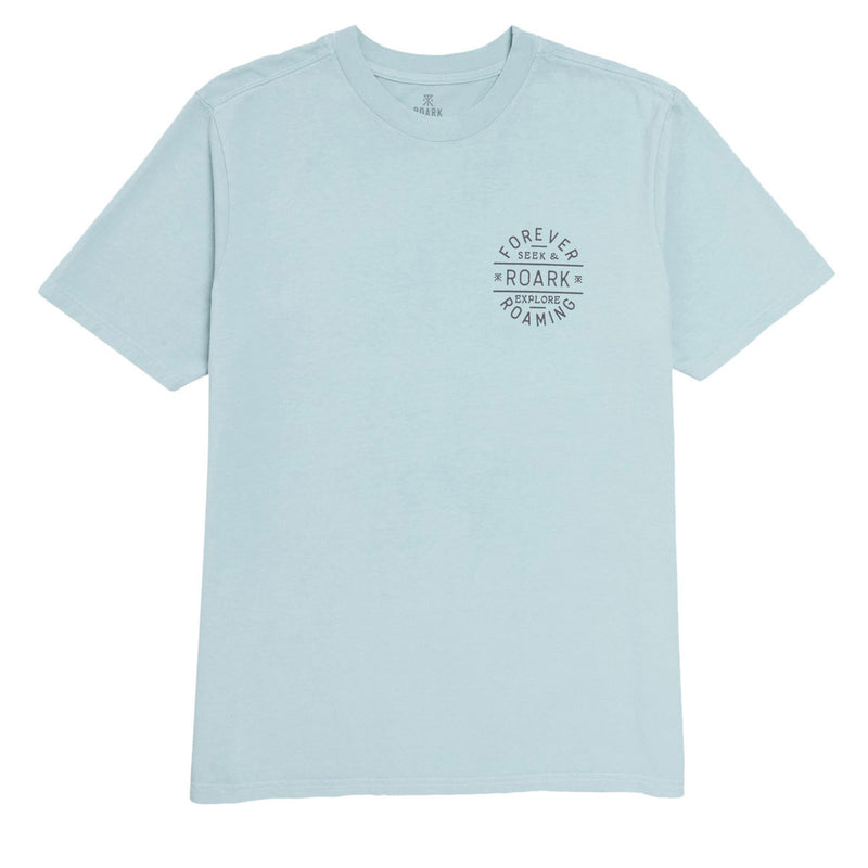 Roark Stamp T-Shirt - Dusty Blue