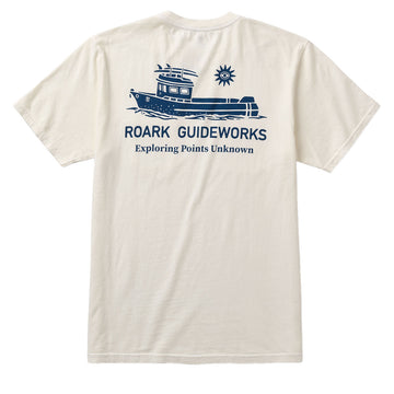 Roark Guideworks Pocket T-Shirt - Off White