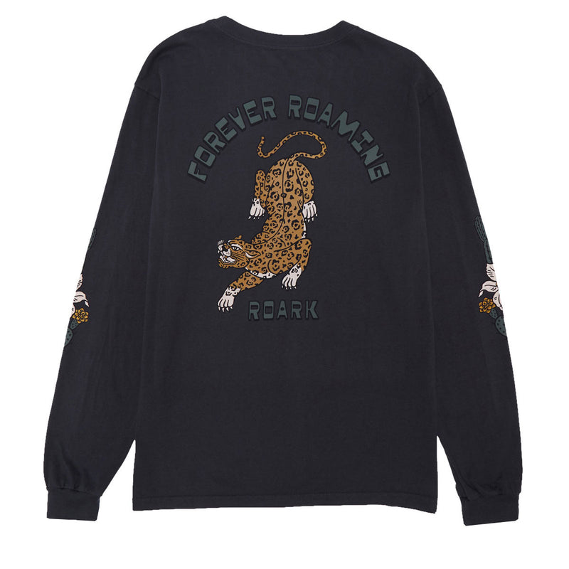Roark Jaguar Long Sleeve T-Shirt - Black