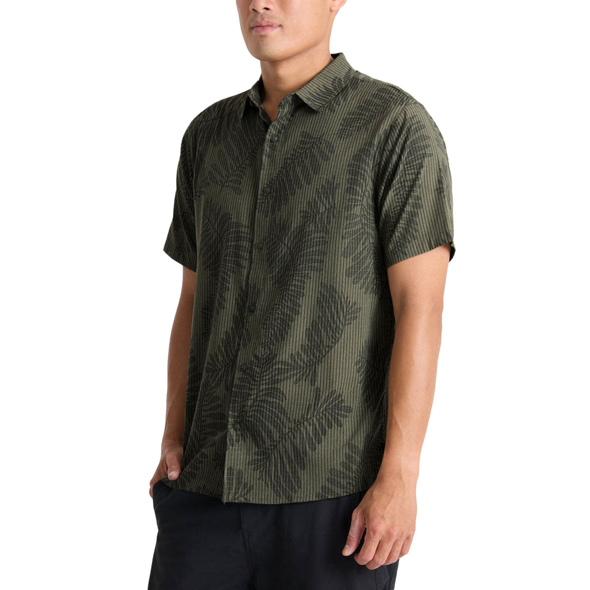 Roark Bless Up Shirt - Military Kelp image 3