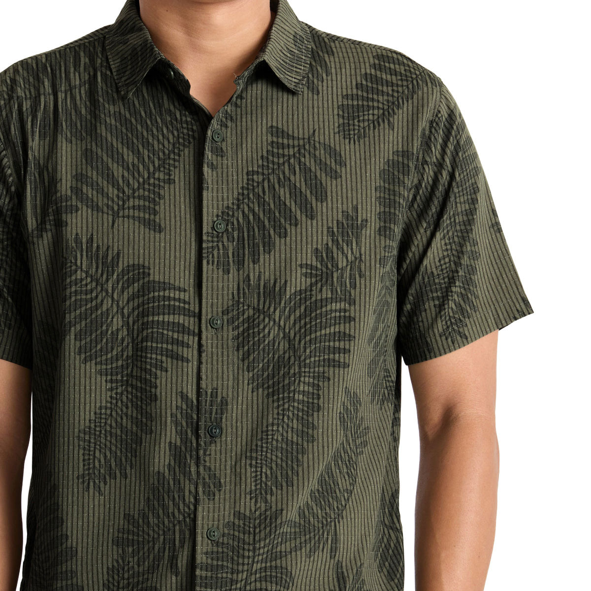 Roark Bless Up Shirt - Military Kelp image 4