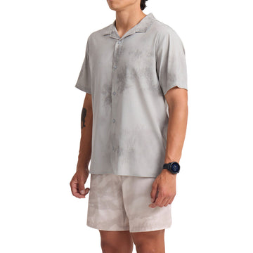 Roark Bless Up Trail Shirt - Ghost Grey