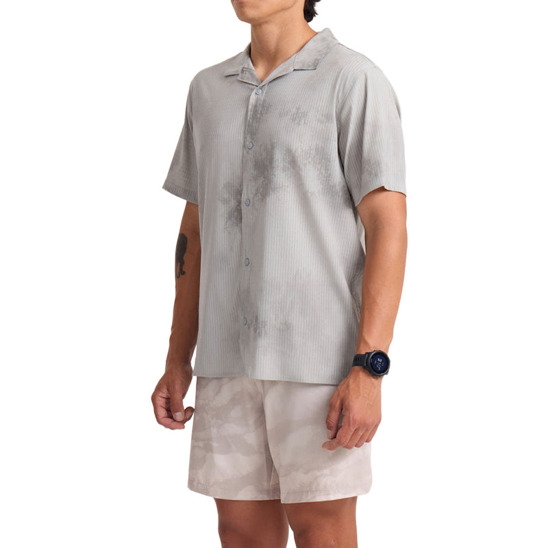 Roark Bless Up Trail Shirt - Ghost Grey