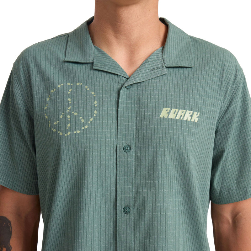 Roark Bless Up Trail Shirt - Slate Green