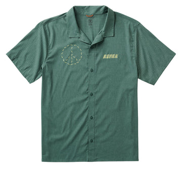 Roark Bless Up Trail Shirt - Slate Green