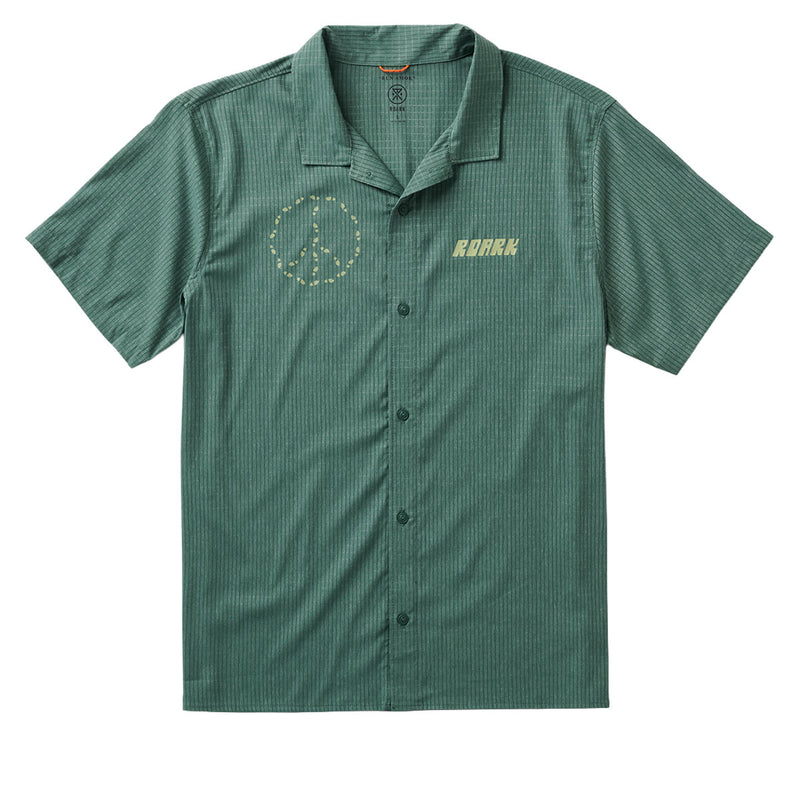 Roark Bless Up Trail Shirt - Slate Green