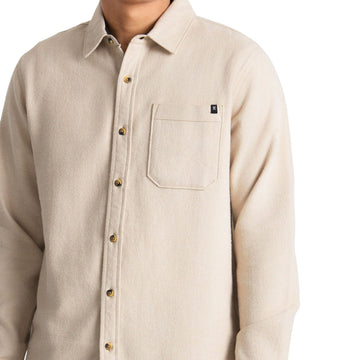 Roark Crossroads Flannel Shirt - Fossil