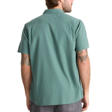 Roark Made To Fade Shirt - Washed Slate Green