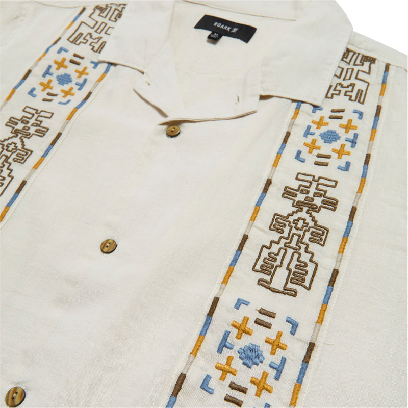 Roark Gonzo Camp Shirt - Ivory