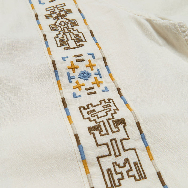 Roark Gonzo Camp Shirt - Ivory