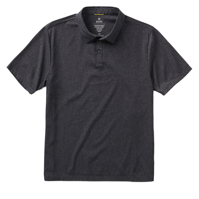 Roark Bless Up Polo Shirt - Black II
