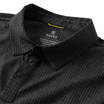 Roark Bless Up Polo Shirt - Black II