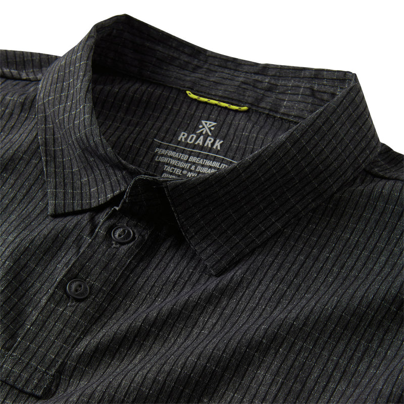 Roark Bless Up Polo Shirt - Black II