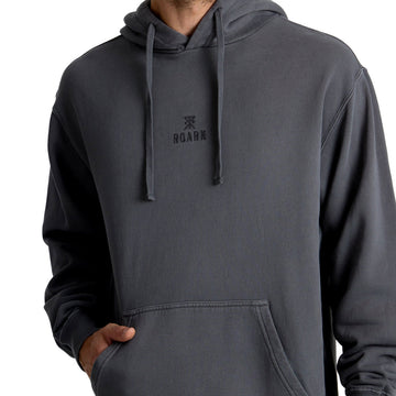 Roark Safe Camp Embroidery Fleece Hoodie - Charcoal