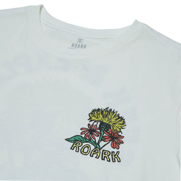 Roark Floral Bouquet T-Shirt - Off White