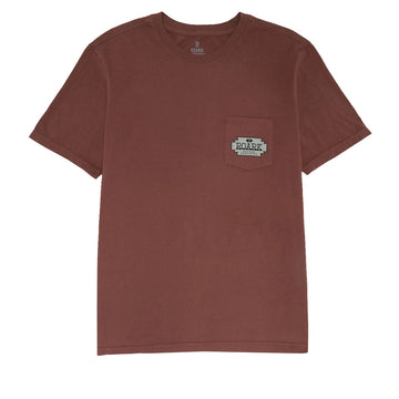 Roark Shield Pocket T-Shirt - Red Clay