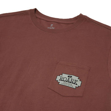 Roark Shield Pocket T-Shirt - Red Clay