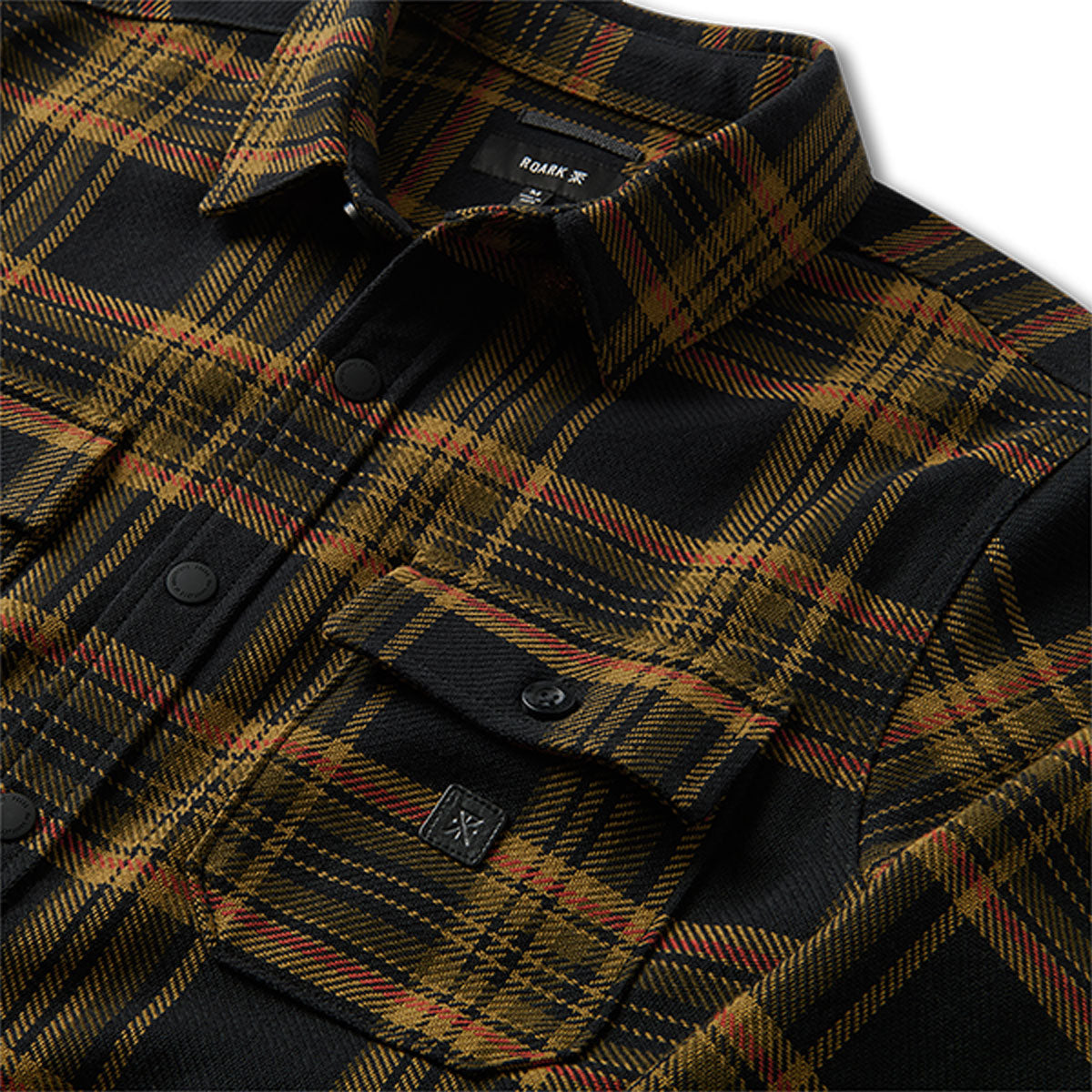 Roark Nordsman Cotton Long Sleeve Shirt - Black image 5