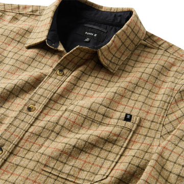 Roark Crossroads Flannel Shirt - Khaki