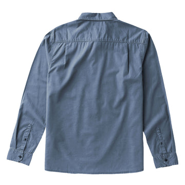 Roark Made To Fade Long Sleeve Shirt - Washed Slate