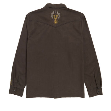 Roark On The Range Long Sleeve Shirt - Dark Brown