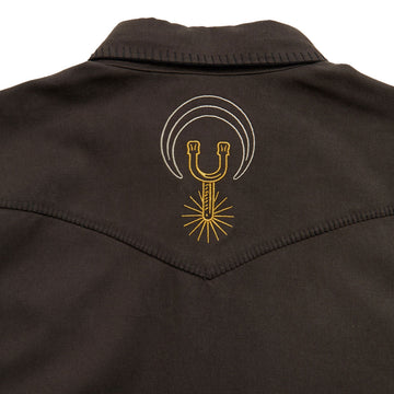 Roark On The Range Long Sleeve Shirt - Dark Brown