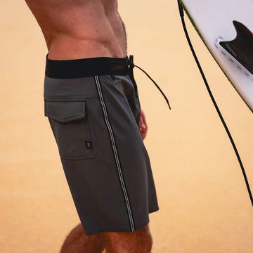 Roark Passage Boardshorts - Charcoal
