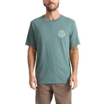 Roark Goin Global T-Shirt - Slate Green